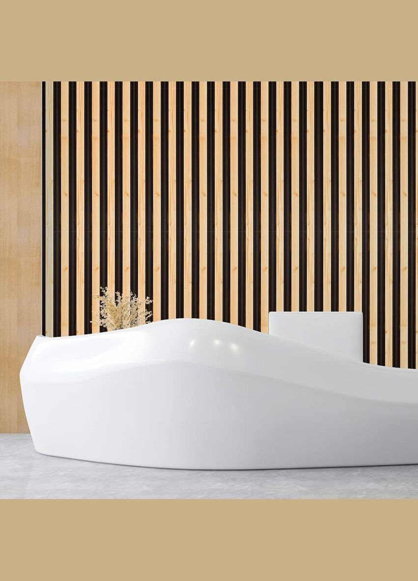 Декоративна PS рейка 2900*120*20мм (D) SW-00002146 Sticker Wall (316187123)