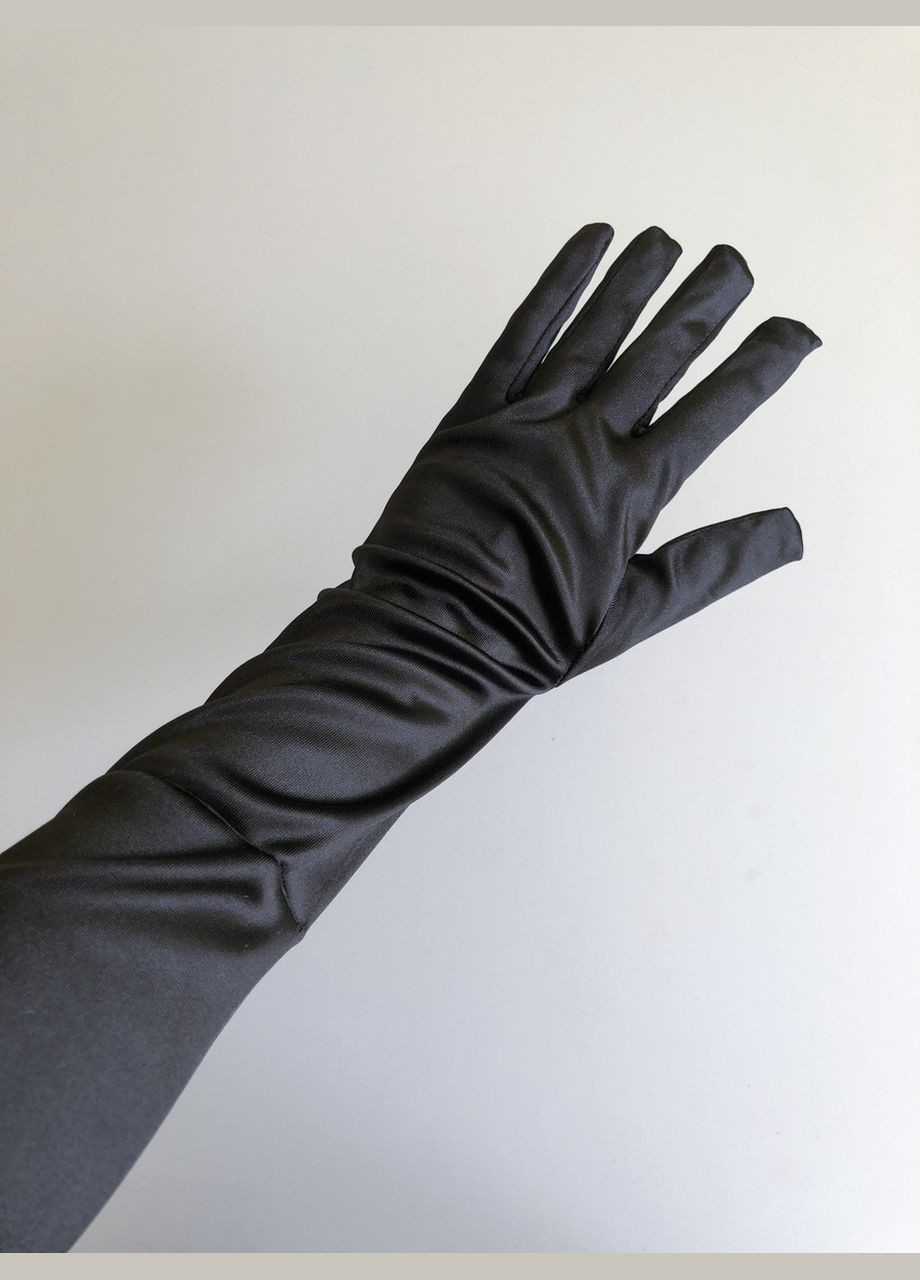 Длинные женские перчатки Honey Fashion Accessories One Size черный (7-29) No Brand (313285994)