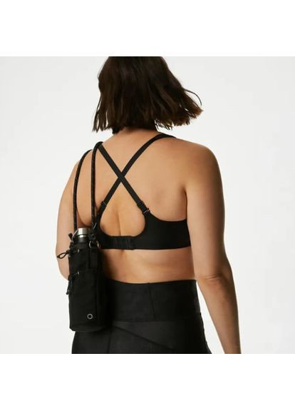 Комбинированный бралетт спортивный бюстгальтер Marks & Spencer с косточками полиэстер, полиамид, эластан