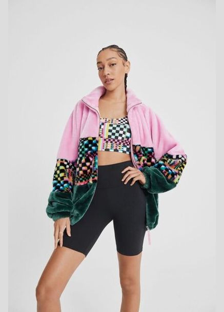 Комбинированная демисезонная куртка UGG