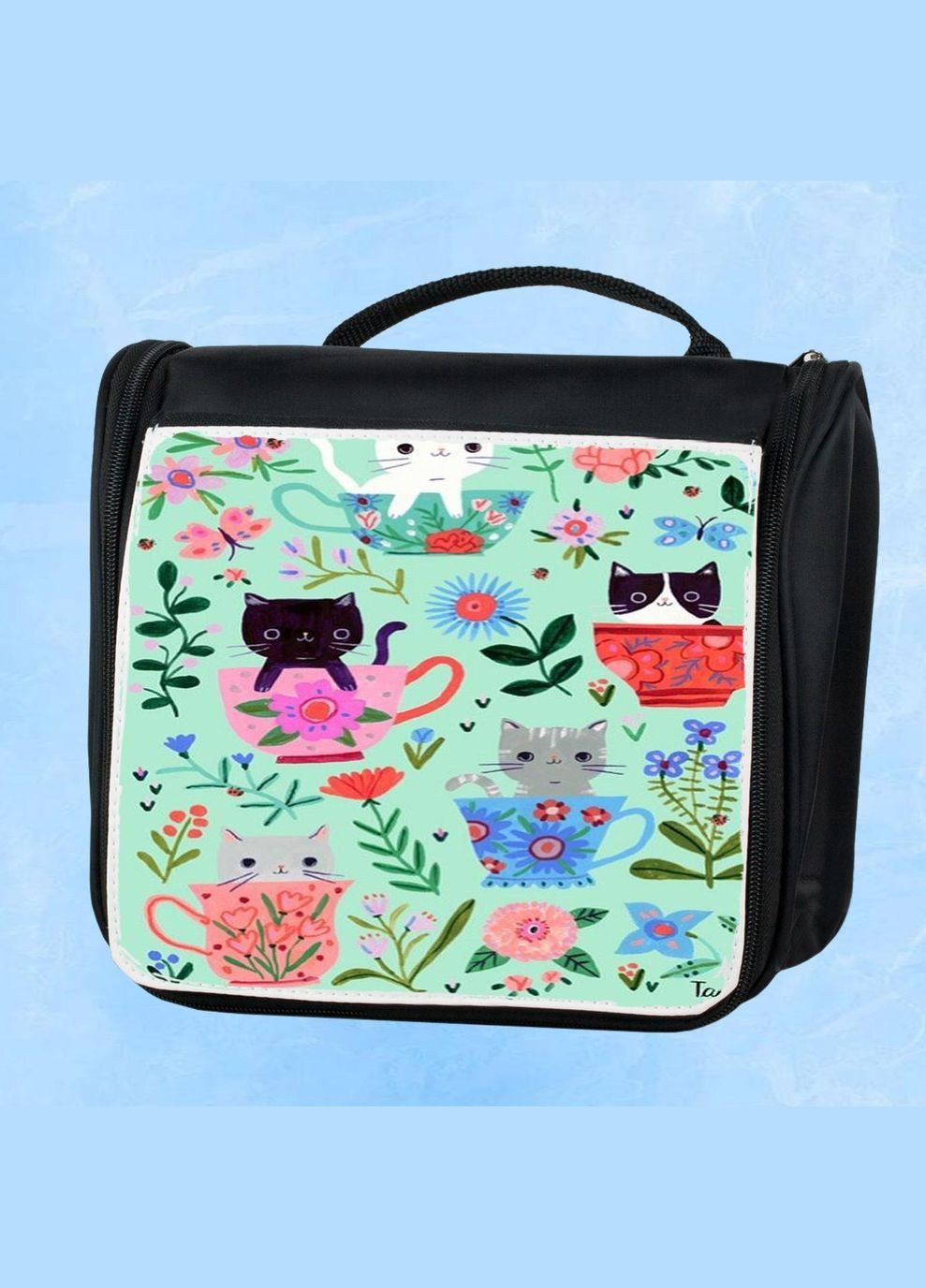 Дорожная сумка - органайзер для косметики несессер Child #024 Черная No Brand (318677144)