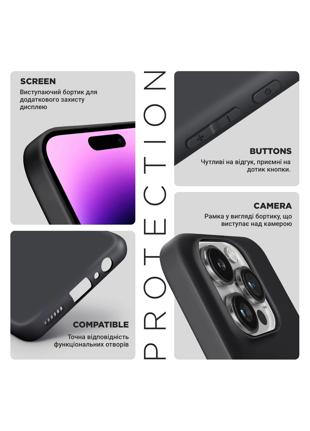 Чехол Matte Slim Fit для Samsung M35 5G (M356) Camera cover Black (ARM77967) ArmorStandart (343048970)