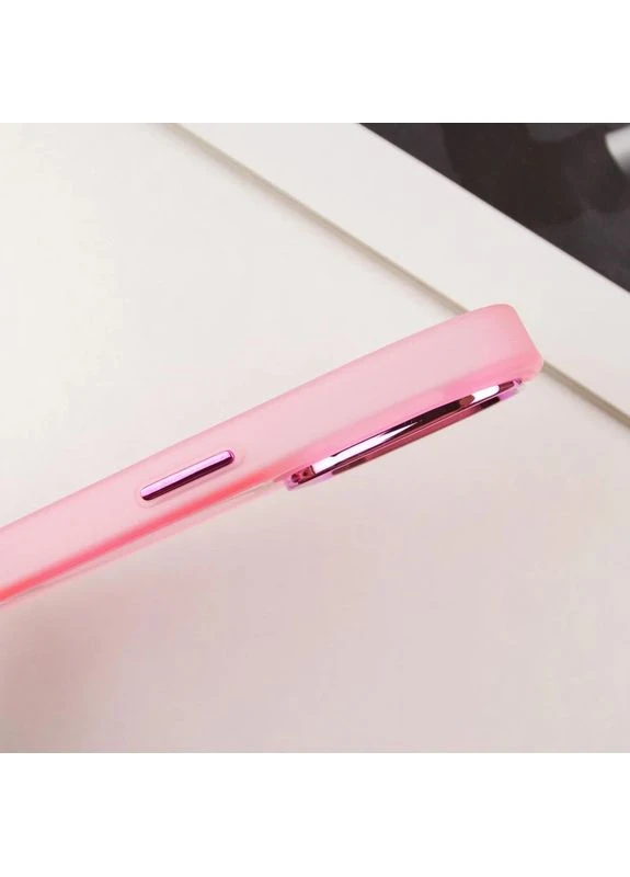 Чехол накладка для Apple iPhone 12 Pro Max MagSafe TPU+PC 6.7" Розовый No Brand (403017000)