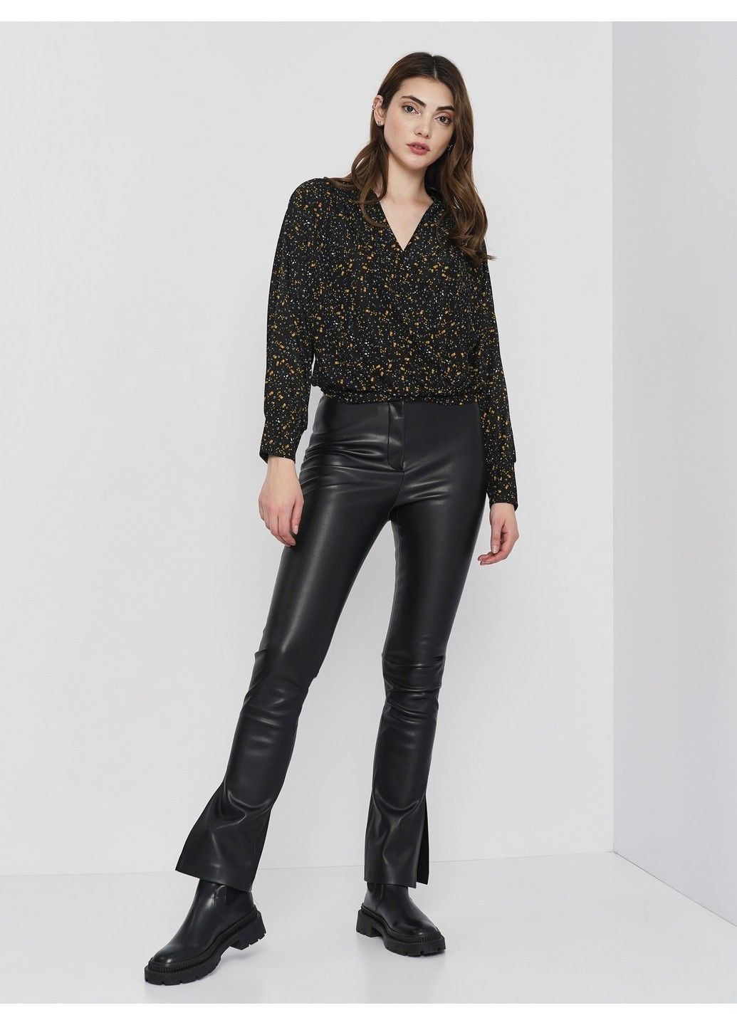 Чорна блуза Dex