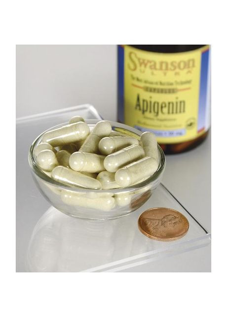 Апіджинін, Apigenin,, 50 мг, 90 капсул Swanson (366733892)
