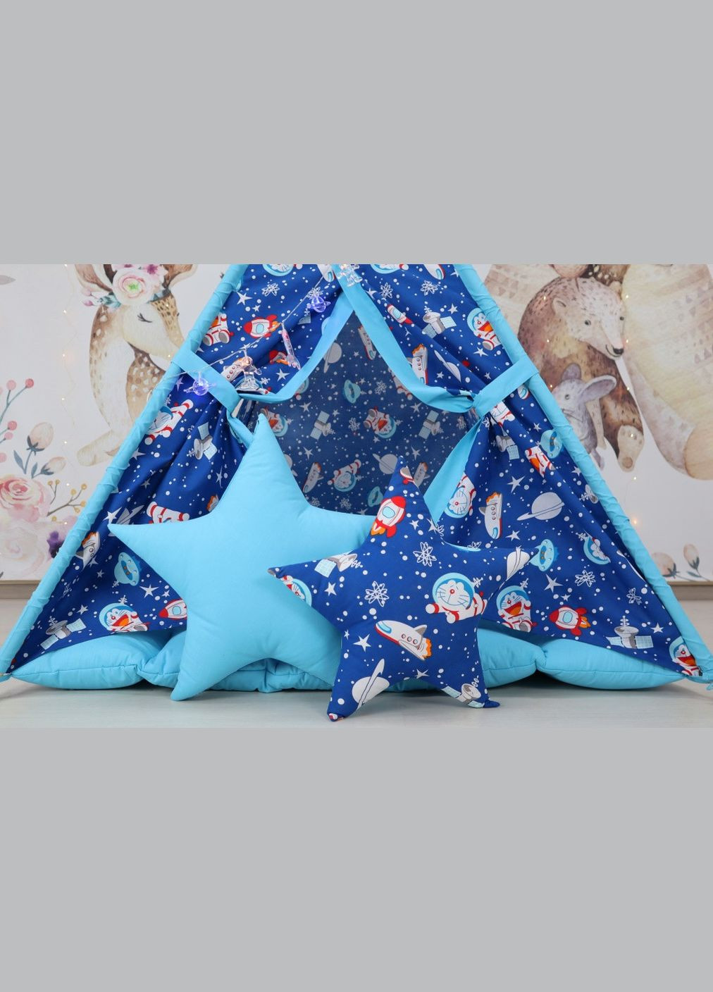 Домик Вигвам Космонавт БОН БОН + корзина для игрушек. Полный комплект! No Brand (316256970)