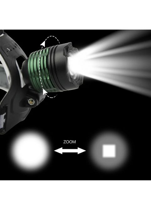 Налобний ліхтарик 2188B T6 ліхтарик 1050 Lumen зарядка USB BL (373394354)
