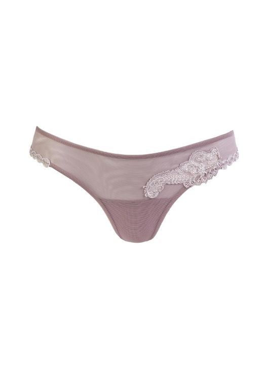 Трусики стринги 1SZ розово-бежевые низкая посадка Cotton Club J'adore (327415270)