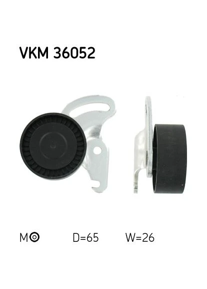 Ролик натягувача ременя SKF VKM 36052 (399928044)