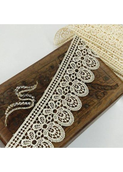 Кружево макраме 6см (13м) Цвет - Молочный (12-SF-3150-2) Plus-plus (352745104)