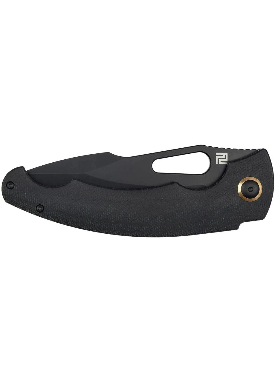 Ніж Xcellerator BB, AR-RPM9 Steel, Micarta black, складной, туристический, довжина клинка 98 мм, вага 170 г Artisan (395600515)