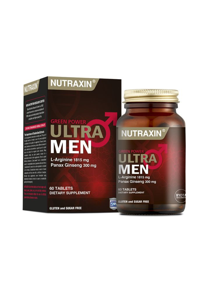 Диетическая добавка для мужчин ULTRAMEN NUTRAXIN, 60 таблеток Unice (315762116)