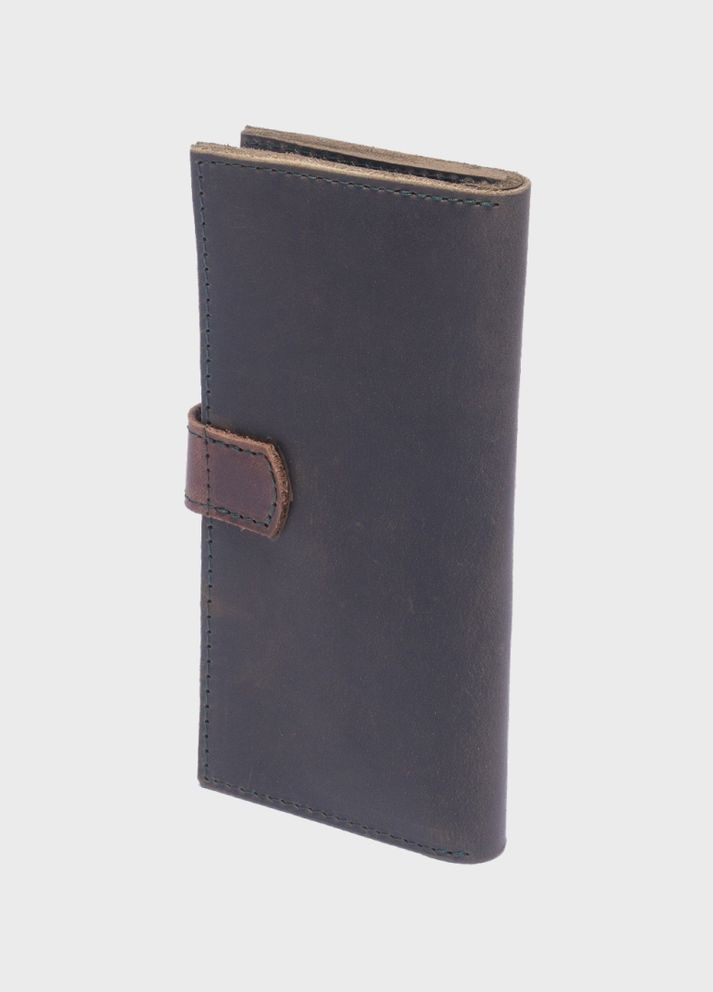 Шкіряний гаманець 13.4 Зелений Dekey (351899023)