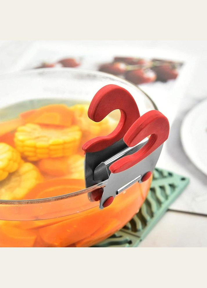Тримач для ложок на каструлю червоний (NR0126_2) No Brand (315885549)