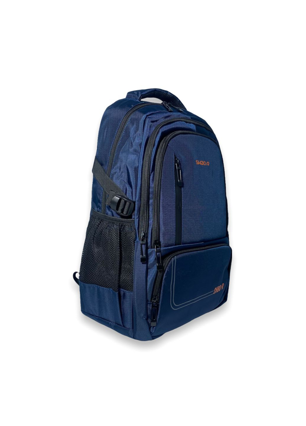 Рюкзак міський XS9221 три відділи 2 бокові кишенісітки розміри: 50*30*20 см синій Jack Lu (286421661)