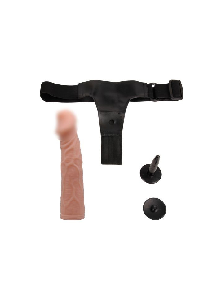 Страпон для жінок 19 см знімний фаллоімітатор Jessica Strap On LyBaile (317748087)