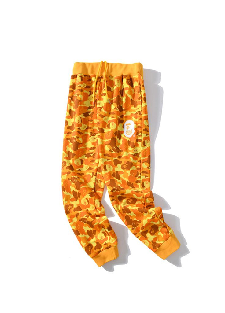 Штани жовті Bape A Bathing Ape x PUBG Yellow Pants Unisex (356677662)