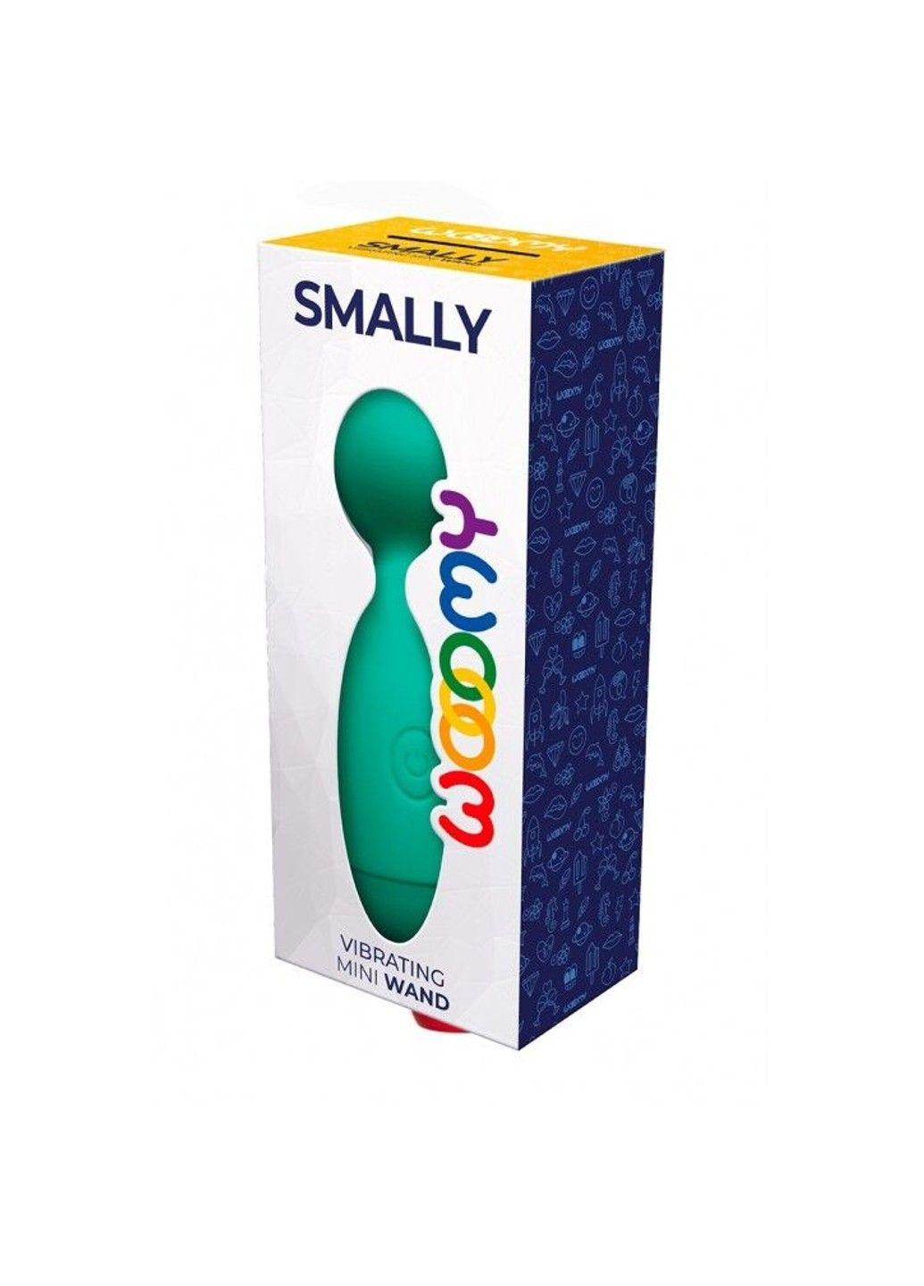 Мінівібромасажер Smally Mini Wand Turquoise Wooomy (339866056)