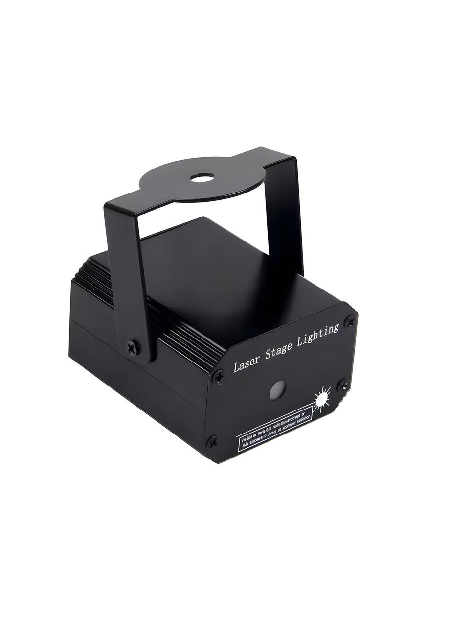 Перезаряжаемый лазерный мини диско-светильник со звездами проектор декоративный No Brand (327400459)