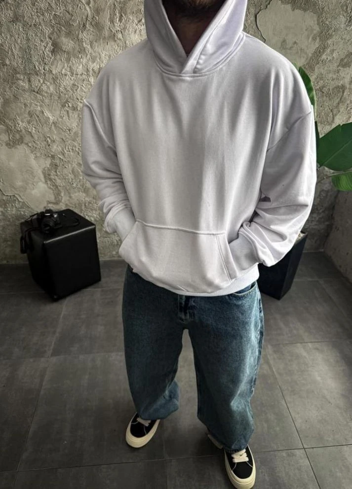 Худи с дтф (оверсайз) No Brand (324747437)