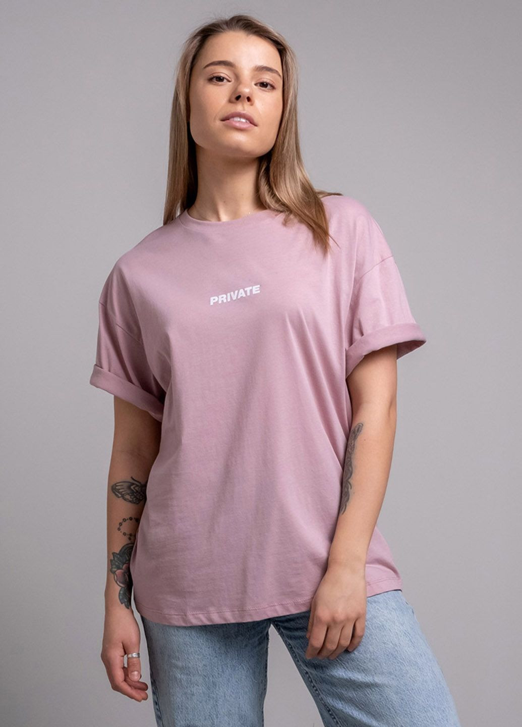 Комбинированная летняя футболка розовый 102019 Power