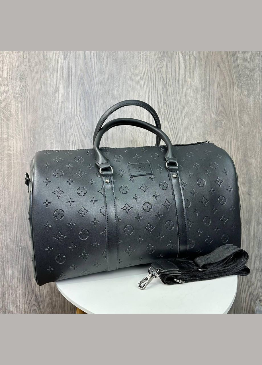 Міська Чоловіча сумка велика та містка для ручної поклажі Чорний No Brand (301212139)