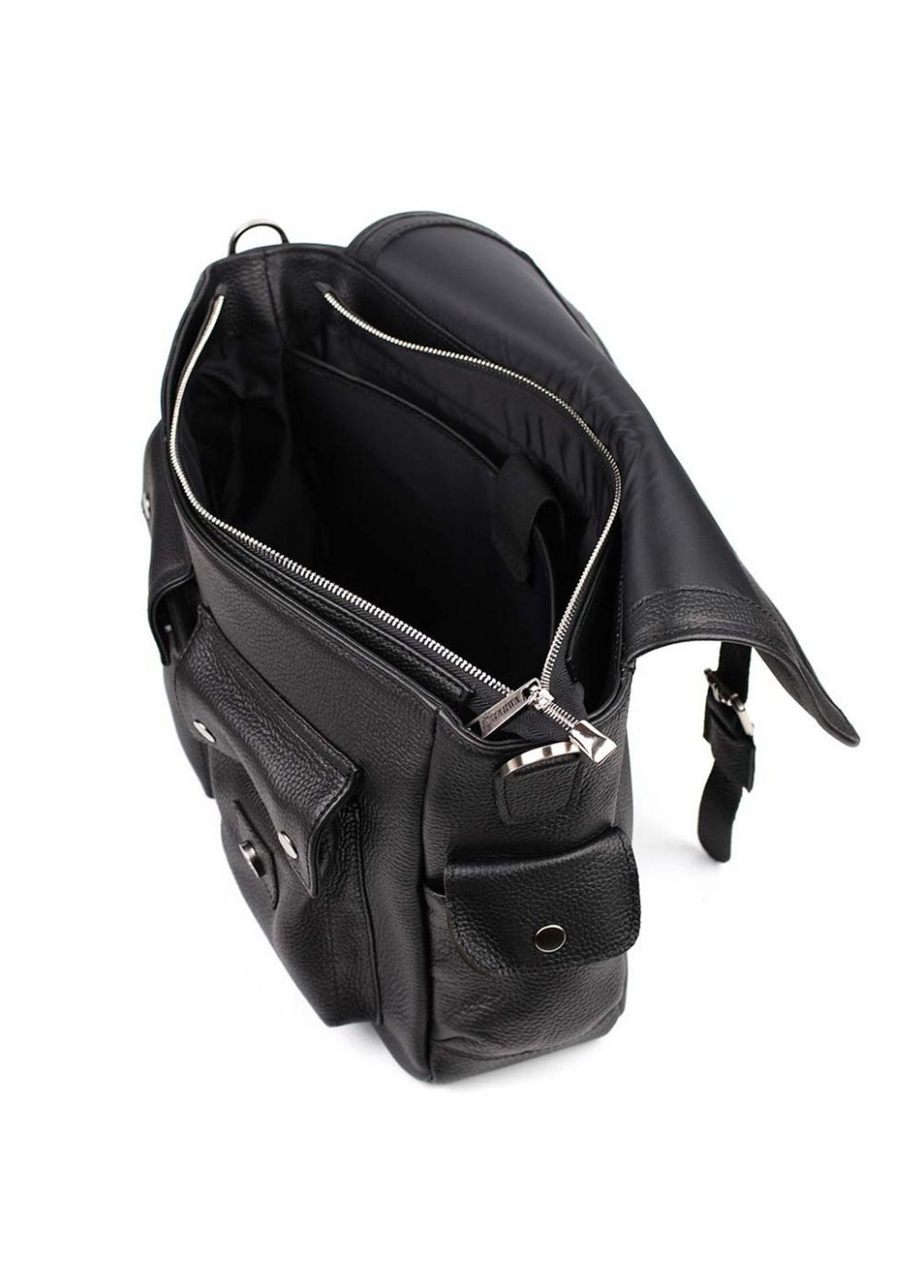 Чоловіча шкіряна сумка через плече 27х39х12 см TARWA (315874656)