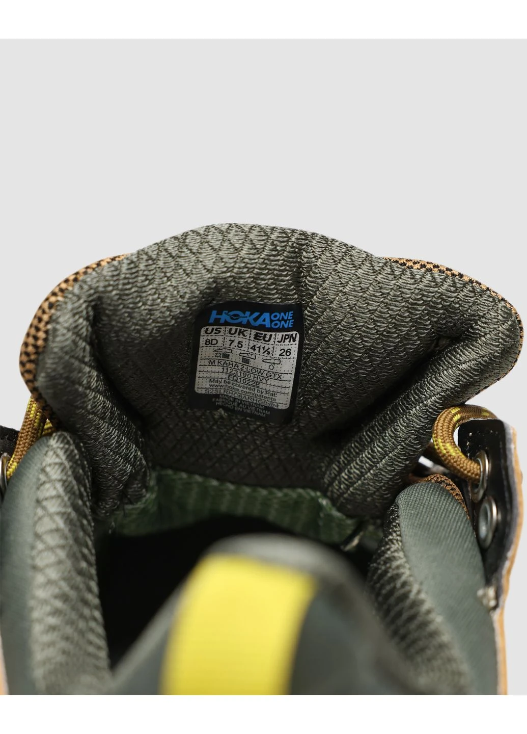 Комбіновані літні кросівки hoka one m kaha 2 low gtx sneaker honey barley хока No Brand