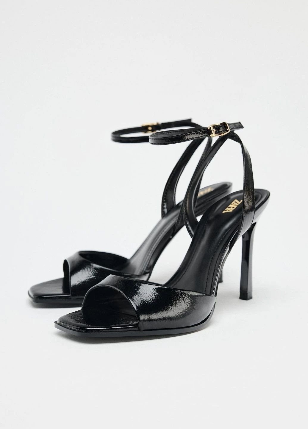 Черные босоножки Zara