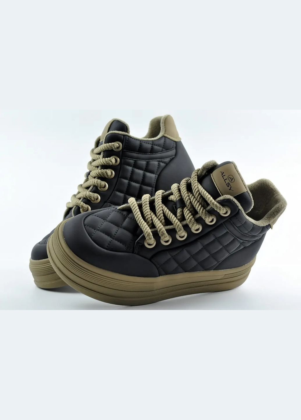 Женские полуботинки LONZA ALLSY чёрные демисезоны (342612457)