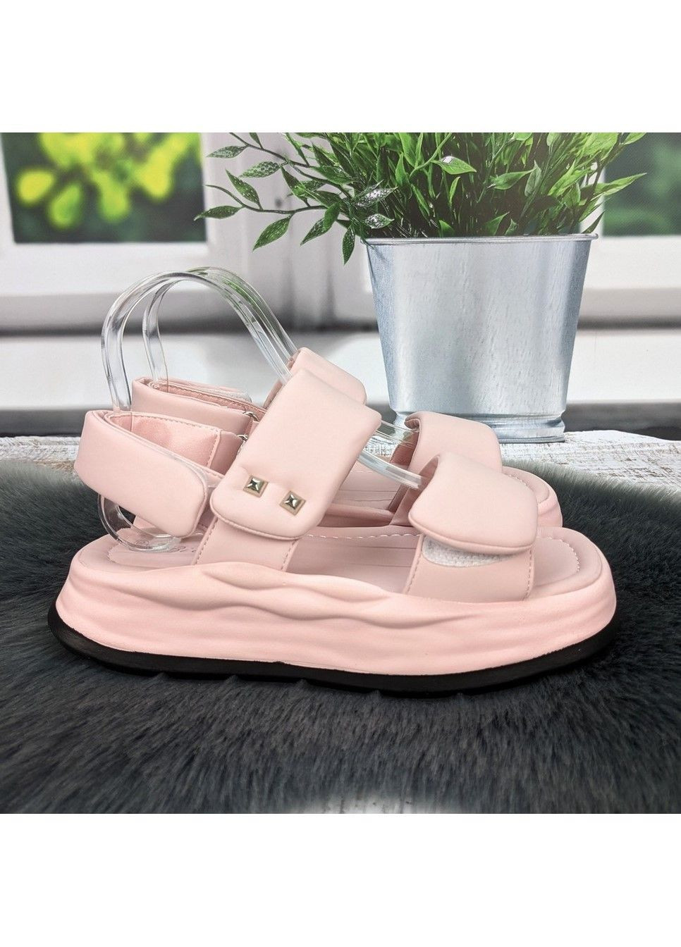 Розовые босоножки сандалии детские для девочки Fashion