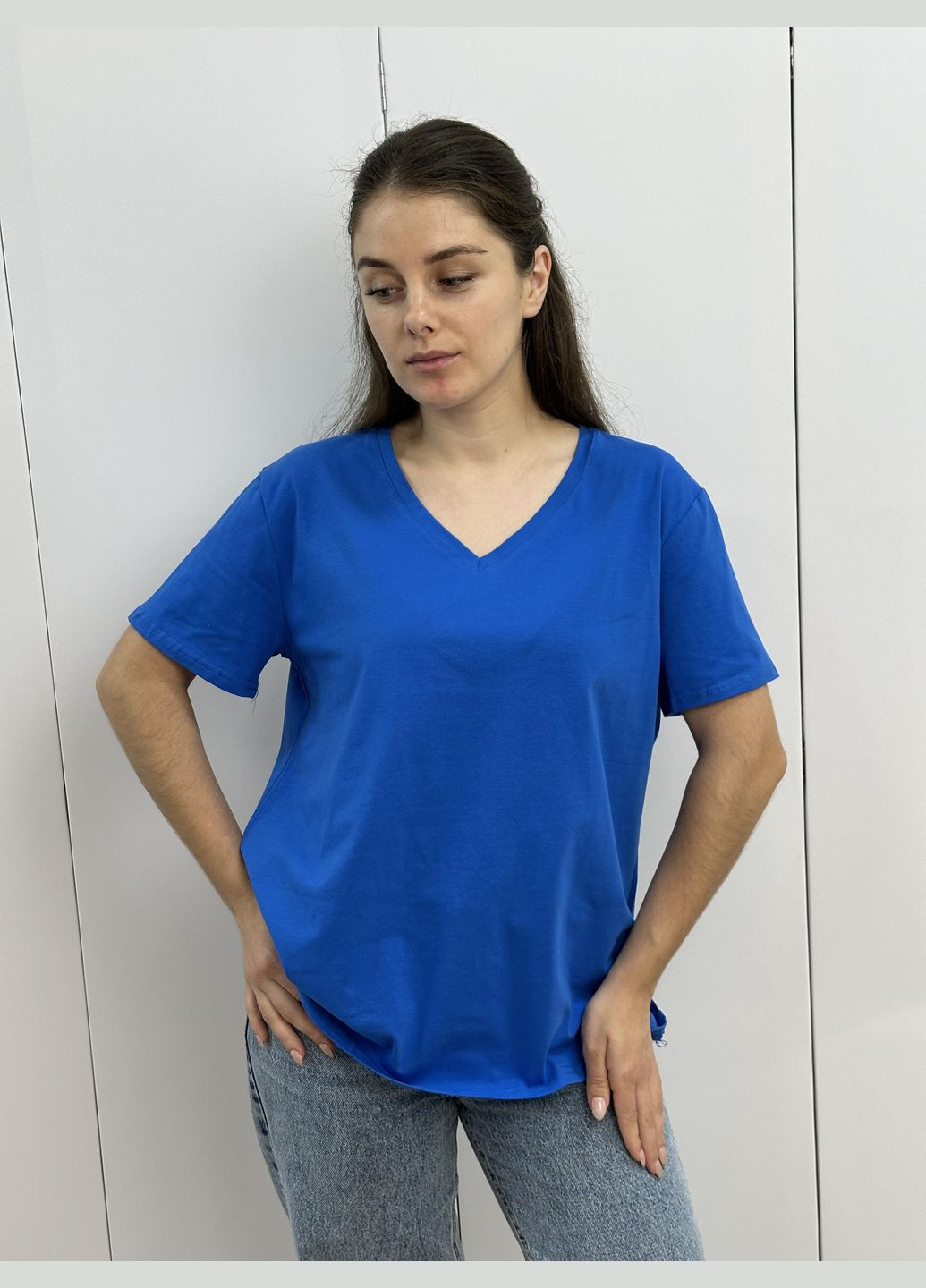 Футболка женская летняя с рисунком Evelin - (298290434)