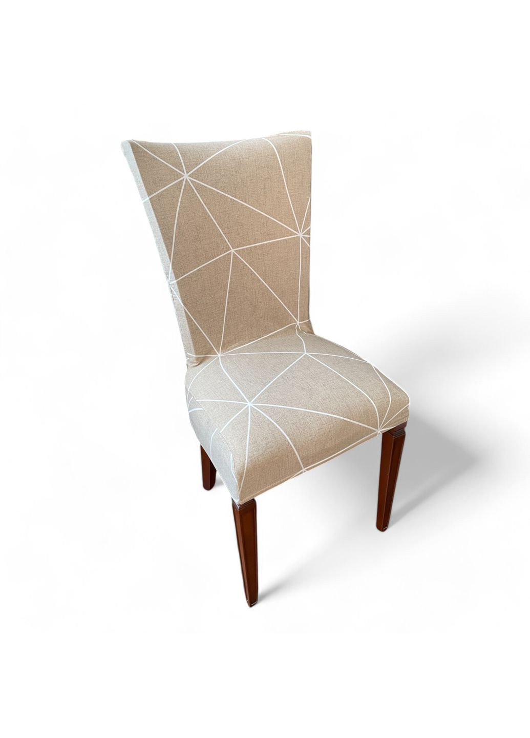 Чохол на стілець універсальний трикотажний 003 Love You (306459330)