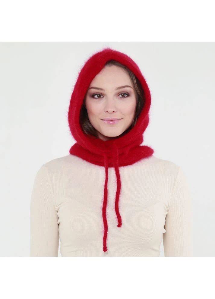 Капор жіночий ангора червоний LEXI LuckyLOOK 697-134 (322779557)