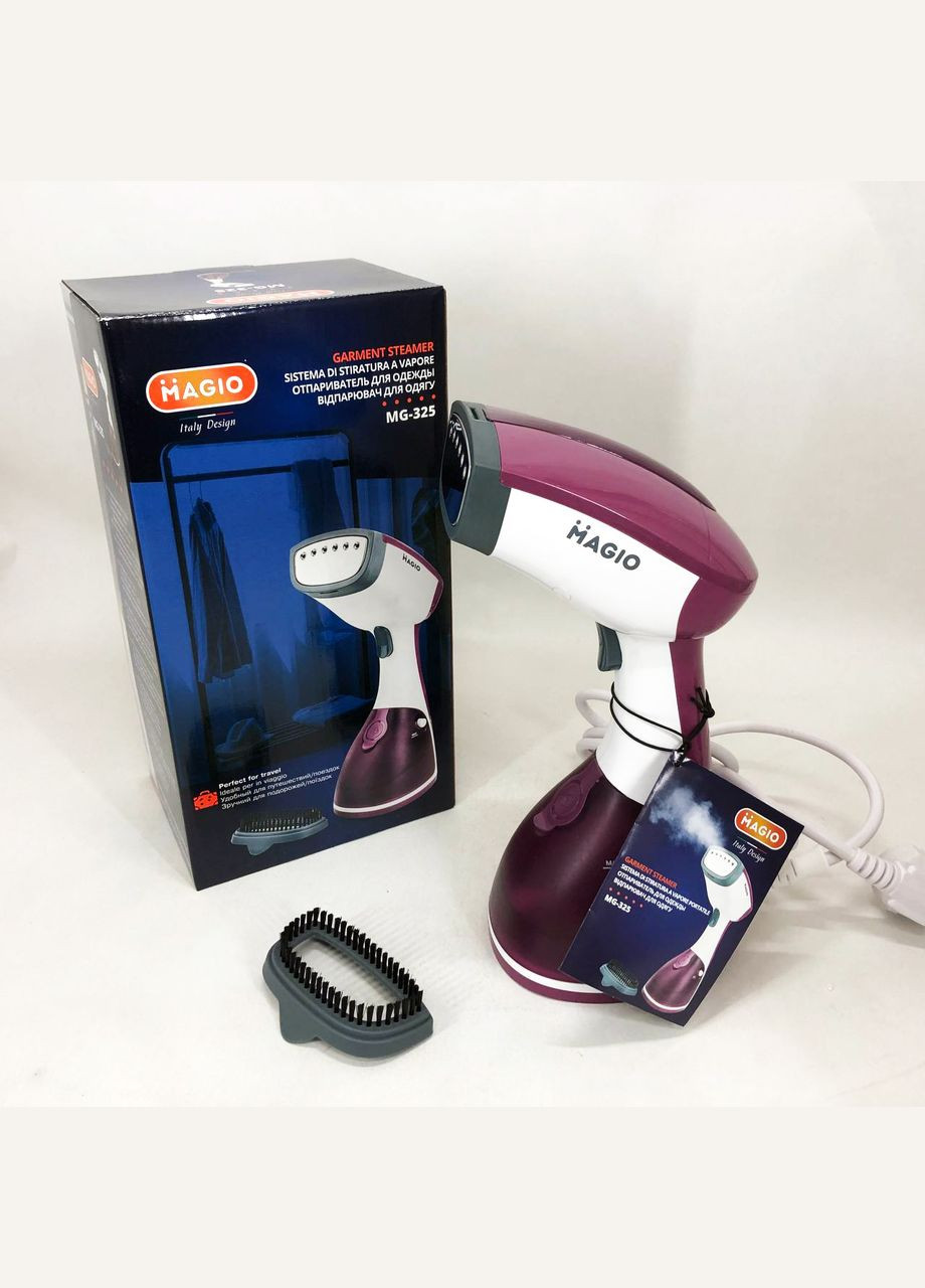 Отпариватель MG-325, Отпариватель паровая щетка, Парогенератор вертикальный для отпаривания одежды Magio (364664062)
