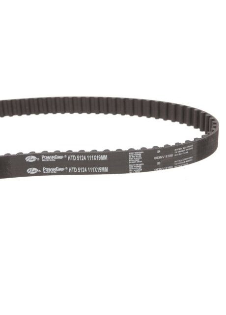 Ремінь 9,5х111х1057 зубч. ГРМ в упак. ВАЗ 2108 ОКА круглий зуб (Вир-во ) 5124 Gates (366115921)