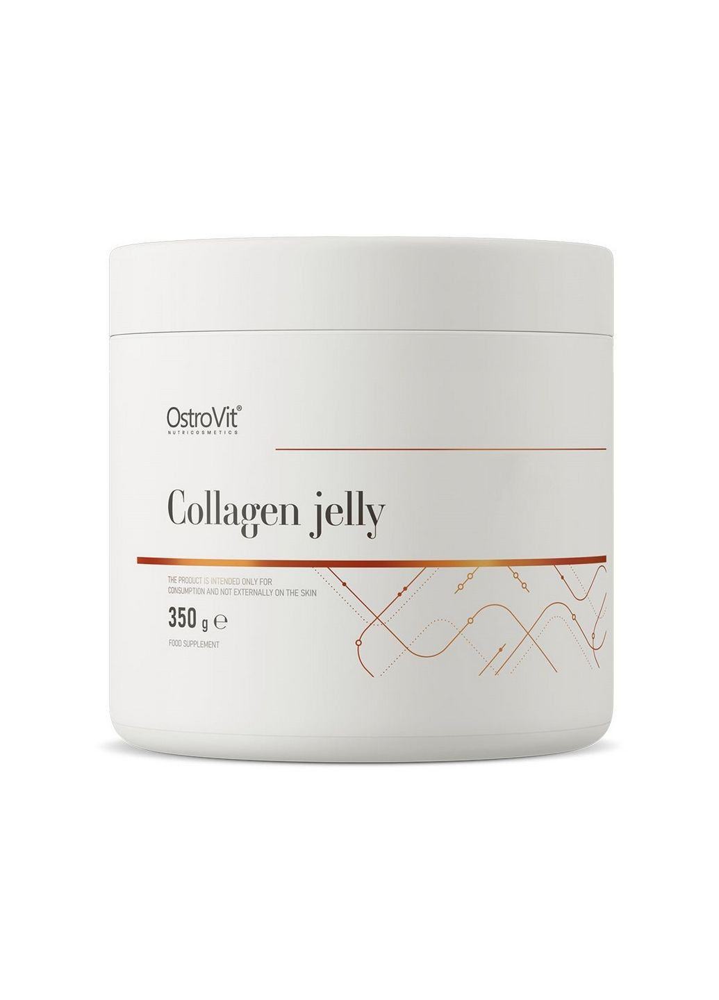 Препарат для суставов и связок Collagen Jelly, 350 грамм Зеленое яблоко Ostrovit (296260620)