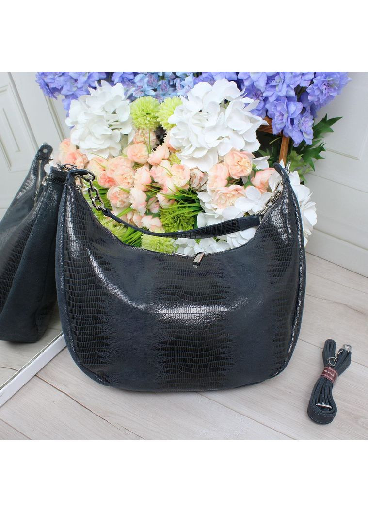 Сумка-багет из натуральной кожи. Vishnya (371683300)