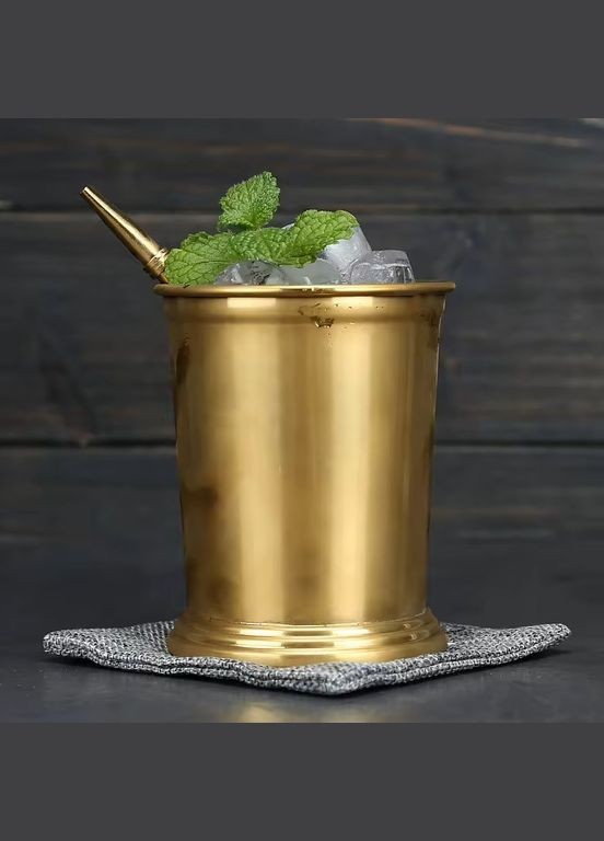 Склянка для мохіто 400 мл золото хайбол з нержавіючої сталі для охолоджених напоїв REMY-DECOR (300520749)