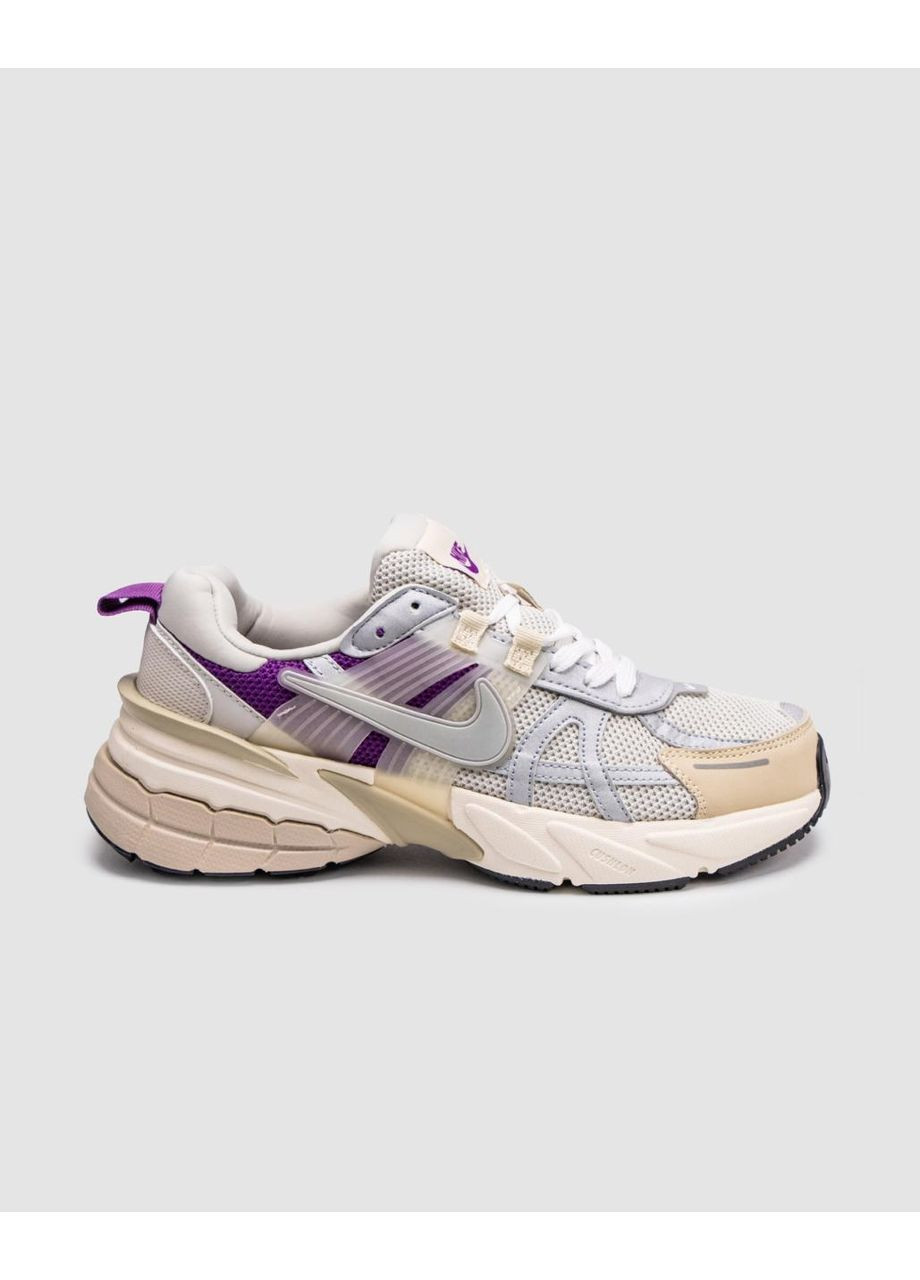 Кросівки Nike Light Bone Sanddrift Biotech No Brand V2K Runtekk сіро-бежеві демісезони (363295946)