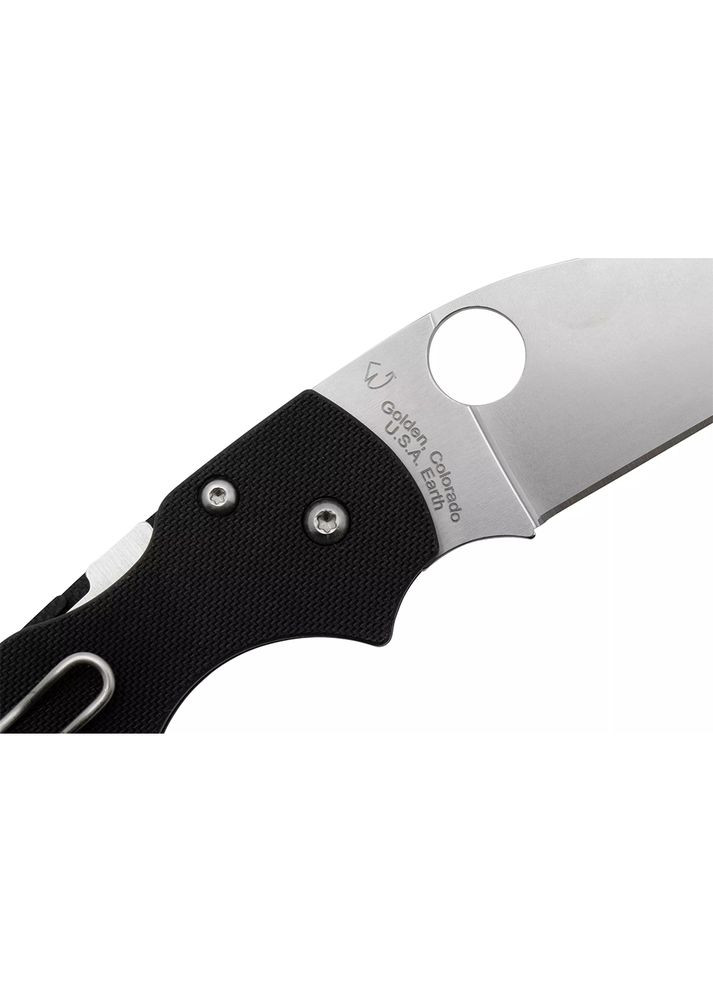 Складной нож Lil' Native G-10 Wharncliffe black C230GPWC Spyderco (317307386)