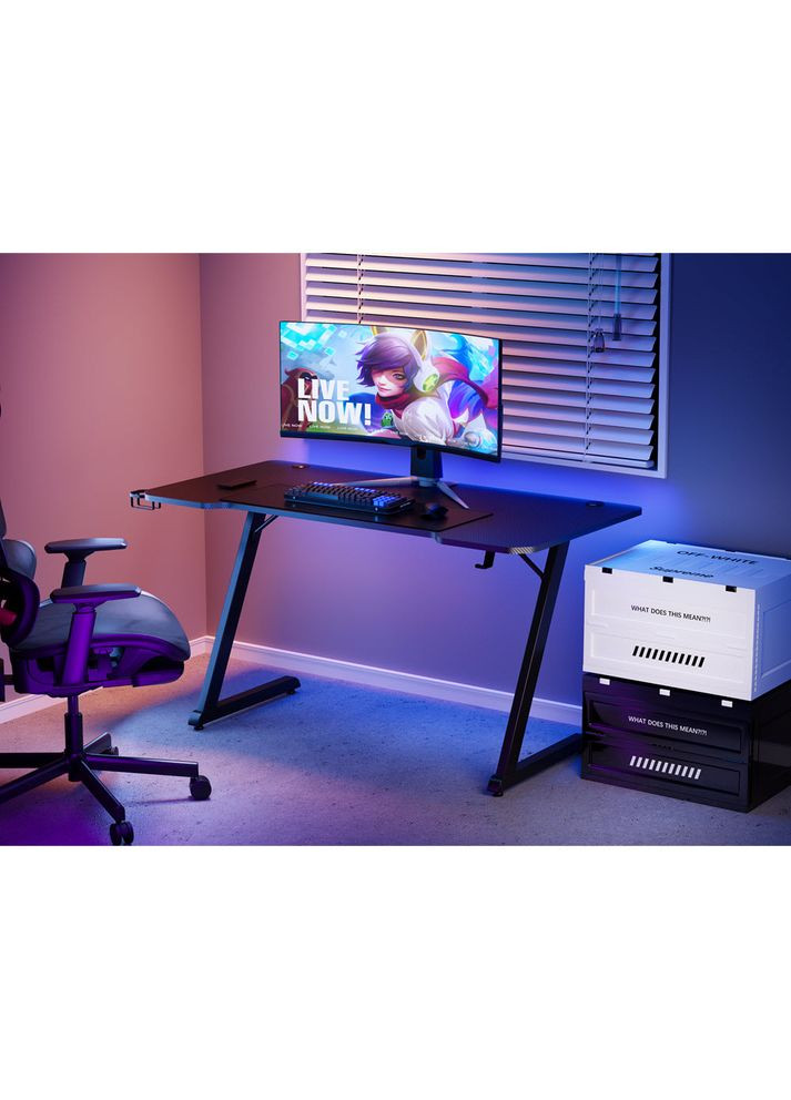 Комп'ютерний стіл GD014 Black (GD014) GAMEPRO (323045065)