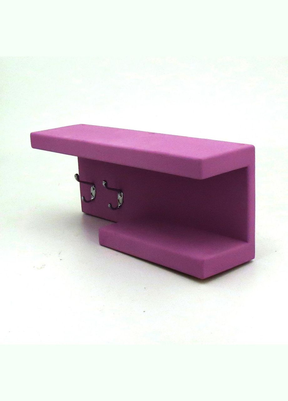 Полиця для ванної з дерева Бонн флокс (ВНП-000855) No Brand (328090953)