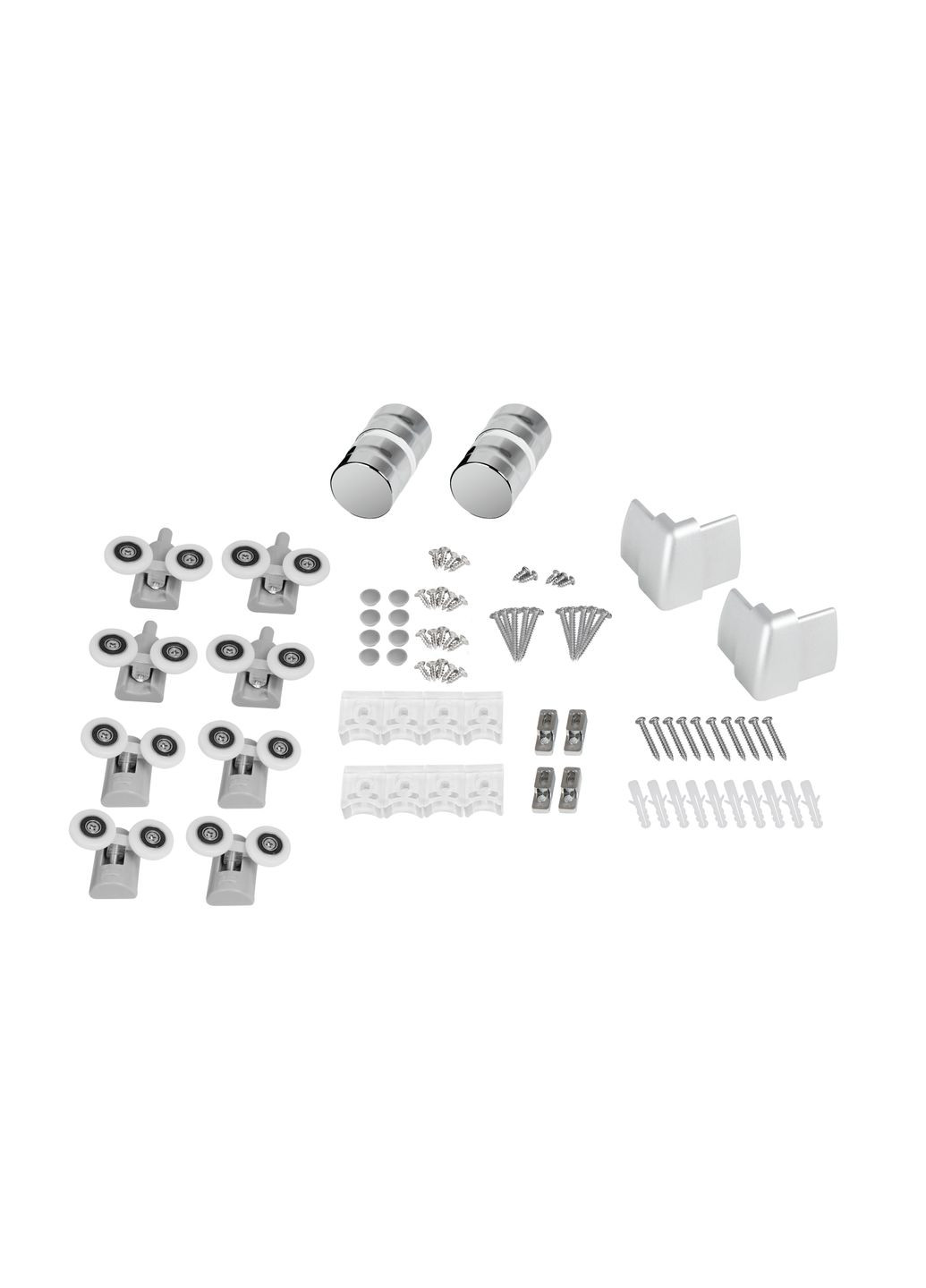 Душова кабіна Wawel SC90x90.SAT.LOW.GR, скло тон. 4 мм + Душовий піддон KAPIELKA ST90x90х14 LIDZ LWASC9090SLGSET (337514669)