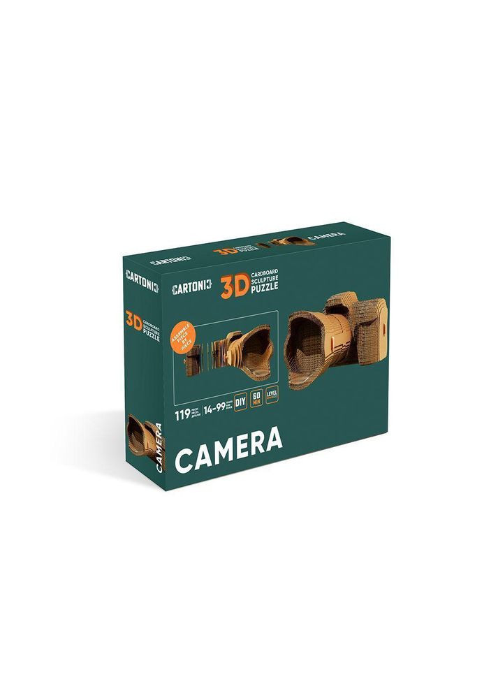 Картонний конструктор " 3D Puzzle Camera" Cartonic (313103171)