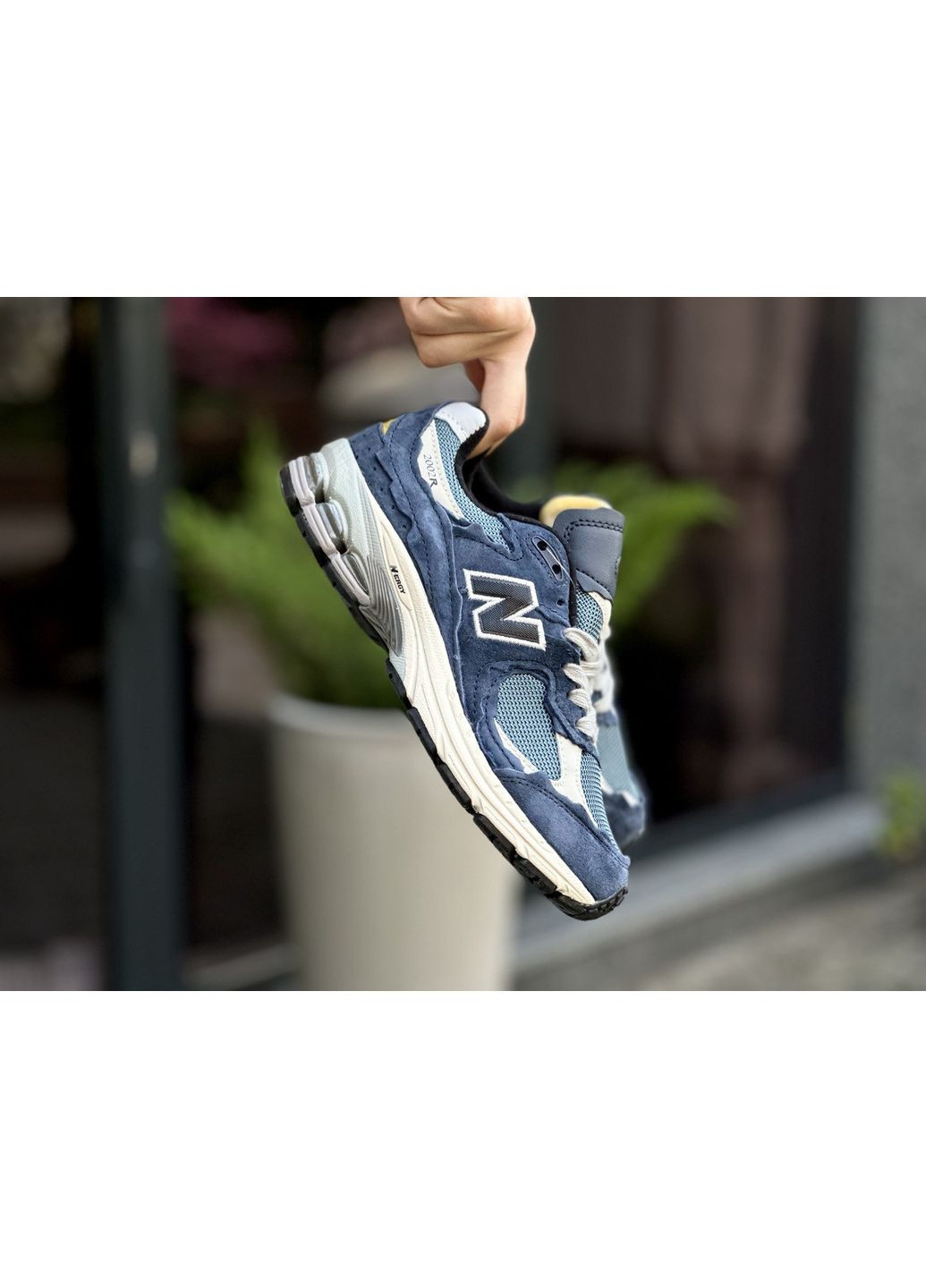КРОССОВКИ ЖЕНСКИЕ NEW BALANCE 2002R PROTECTION PACK DARK NAVY НЬЮ БЕЛАНС 2002R No Brand комбинированные демисезоны (367175896)