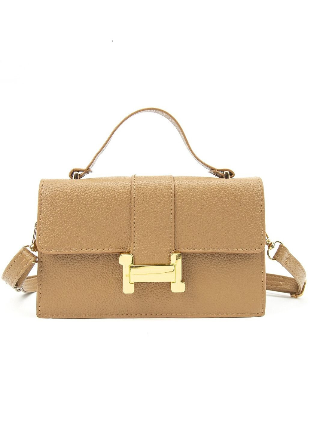 Женская сумка кроссбоди через плечо из экокожи с клапаном тиснения RoyalBag P2-6934 (331879757)