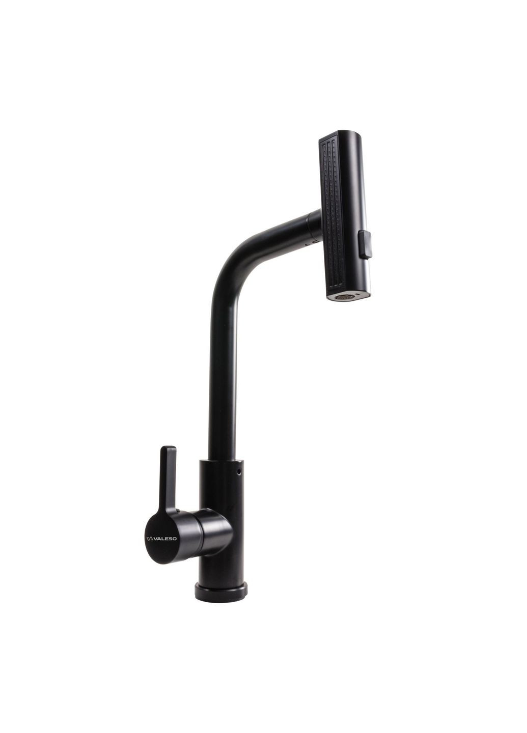 Кухонный комплект: Мойка Handmade (58x43 см) PVD черная, монтаж под столешницу + Смеситель XK09B PVD Valeso (353747127)