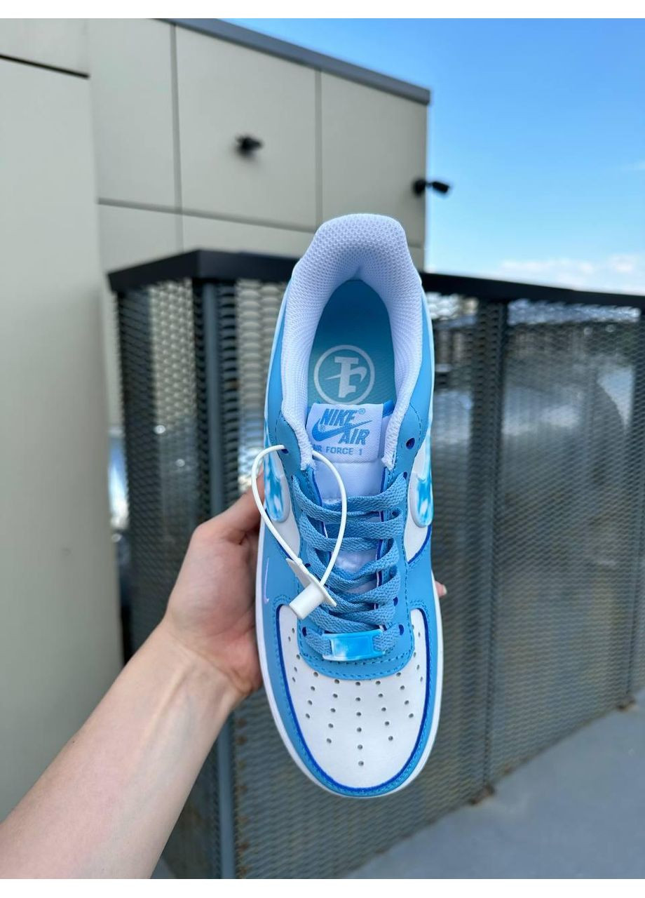 Білі Осінні кросівки чоловічі nike air force 1 07 lx nail art celestine найк аір форс 1 преміум No Brand