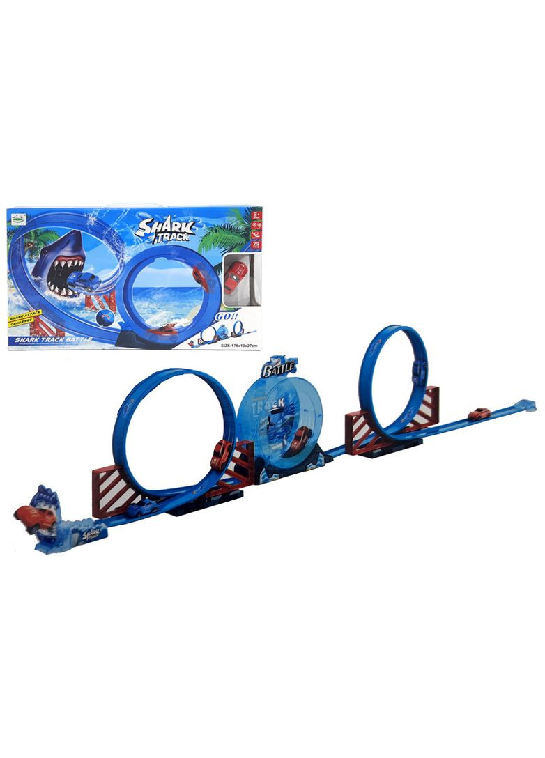 Игрушка Трек с запуском "Shark Track" в коробке 6688-281 г.44*26*8см No Brand (362435290)